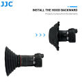 JJC Silicone Lens Hood Anti Reflective Camera Lens Hood for Diameter 73mm-88mm Lens DSLR  Lens Hoods for   Fuji. 