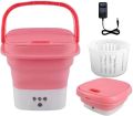 Snall Prtable Washing Machine, Mini Washer 8L Water Capacity With 3 modes ( For Apartments, Camping, Travel) - 2 KG. 