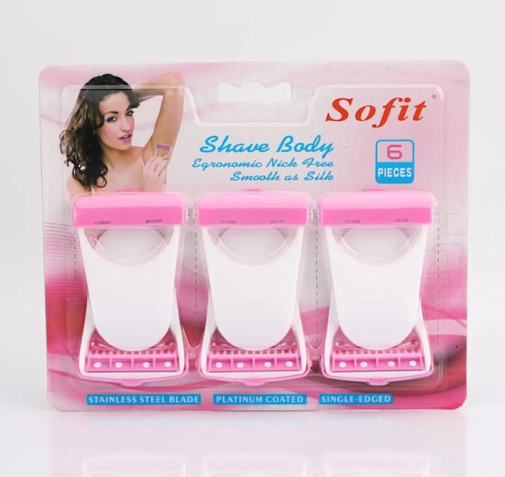 Disposable Soft Blade Vest Razors Shaver for Women
