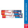 Pepsodent Toothpaste Germicheck Combo Pack of 2-(190g x 2). 