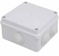 CCTV camera waterproof box 4x4 PVC Outdoor camera junction box IP 65. 