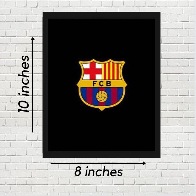 FC BARCELONA Logo PICTURE FRAME For wall decoration