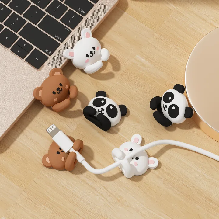 WORTHBUY%20Cute%20Desktop%20Cable%20Managers%20Self-Adhesive%20Wire%20Cord%20Management%20USB%20Data%20Cable%20Clips%20Holder%20Office%20Desk%20Accessories%20-%20Image%204