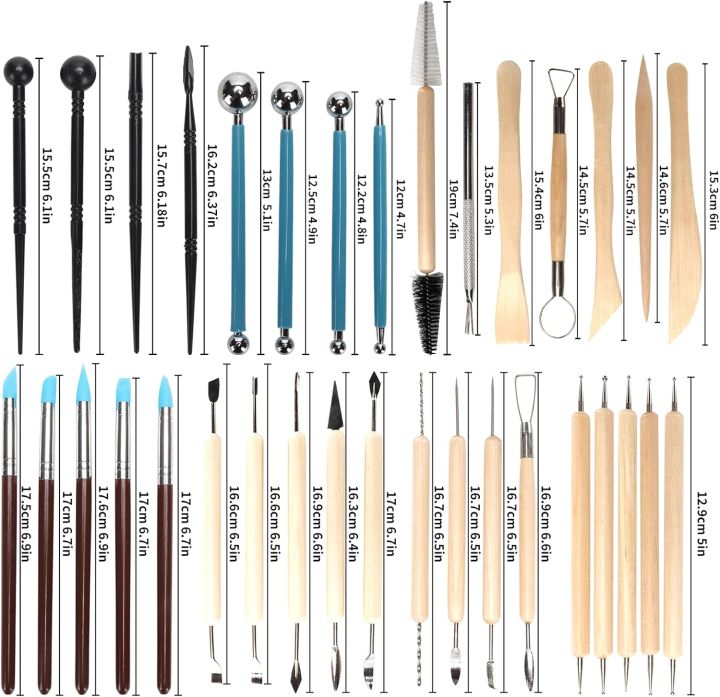 Pottery%20Clay%20Sculpting%20Tools%20Kit%208-61%20Pcs/Set,%20Ceramic%20Wax%20Clays%20Carving%20Tools%20for%20Art%20Craft%20Pottery%20Sculpting%20Modeling%20Tool%20Set%20-%20Image%203