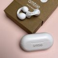 ambie Sound Earcuffs - Open Ear Earbuds Bluetooth Wireless Ear Clip Headphones with Built-in CVC 8.0 Compatible Microphone | 6 hr Play Clip-on Ear Cuff Headset. 