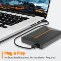 Launchbox Emulation Hard Drive With 3700 3D/PC Games External Game Hard Disk For PS4/PS3/PS2/Switch/WII/WIIU/PS1500GB HDD For PC.
