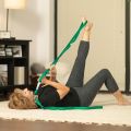 Stretch Out Strap with Exercise Book, USA Made Top Choice Stretch Out Straps for Physical Therapy, Yoga Stretching Strap. 