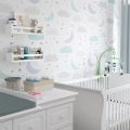 White Wall Bookshelf for Kids Room,Wall Bookshelf for Kids Room,Floating Bookshelf for Toddler Baby Room Bedroom,Book Shelf for Wall Mounted Decor Display Shelf. 