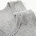 Men's Four Season Classic Black White And Gray Pure Cotton Casual Sports Vest Comfortable Running And Sweat Absorbing Base Shirt.