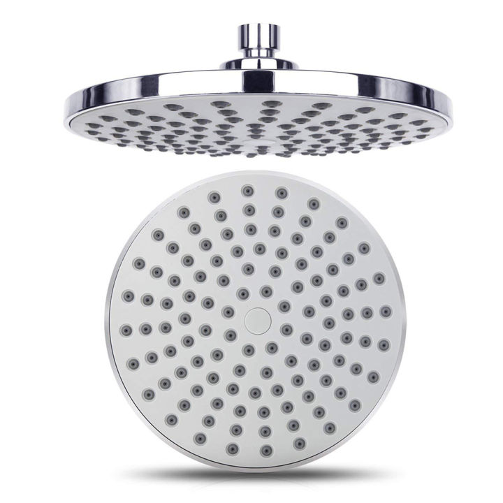 High%20Pressure%20Shower%20Head%208%20Inch%20Rain%20Showerhead%20G1/2%20Adjustable%20Bathroom%20Shower%20Head%20Spray%20Showerhead%20Polished%20Chrome%20Bath%20Rain%20-%20Image%202