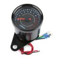 DC 12V Universal Motorcycle Tachometer Electronic Tach Meter Speedometer Gauge LED Backlight 13000 RPM for Honda for Suzuki. 