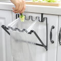 Kitchen Trash Rack Cabinet Door Garbage Bags Holder Multi-function Cabinet Rubbish Storage Bag Plastic Rack Support Holder.