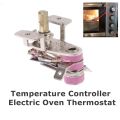 AC 250V 16A Electric Oven Thermostat Mechanical Adjustment Temperature Control Switch Home Bimetallic Heating Accessories Kitchen Tools Replacement Parts.