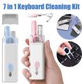 Keyboard Cleaning Brush Airpods Pro Cleaning Kit 7 in 1 Multifunction Keyboard Cleaning Kit Headphone Cleaning Brush Soft Brush Keyboard Caps
multicolor. 