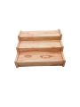 Wooden Spice Rack/Jar Stand Multipurpose Kitchen Organizer. 