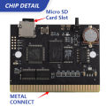 MegaDrive Genesis 3000 in 1 MD V3 Pro Game Cartridge 8GB TF Gard for SEGA Genesis Mega Drive Console.
