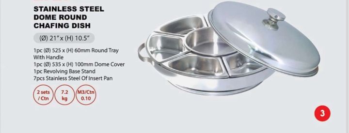 Famous%20Stainless%20Steel%20Dome%20Round%20Revolving%20Chafing%20Dish%20-%20Image%202
