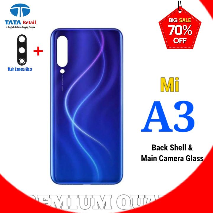 A3 Back Panel Mi A3 Glass Xiaomi Mi A3 Back Shell Back Panel Back