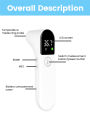 Non-contact led Infrared Thermometer Digital Forehead Ear Body Thermometer Baby Adult Fever Temperature measureTermometro. 