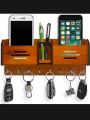 Wooden Keychain Holder for Mobiles And Tablets and Keys for Home Decoration Mobile Holder Keyholder. 