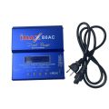 B6AC Balanced Charger, Multi-Function Charger for Model Airplane Batteries, 80W, Complete Set with Power Cable.