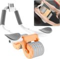 Abs Roller With FREE GIFT of Digital Timer -Home gym Fitness Wheel Training Abdominal Roller Wheel  Push-up Tool. 