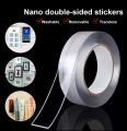 နှစ်ဖက်ကပ်တိတ်အကြည် Magic Nano Double Tape. 