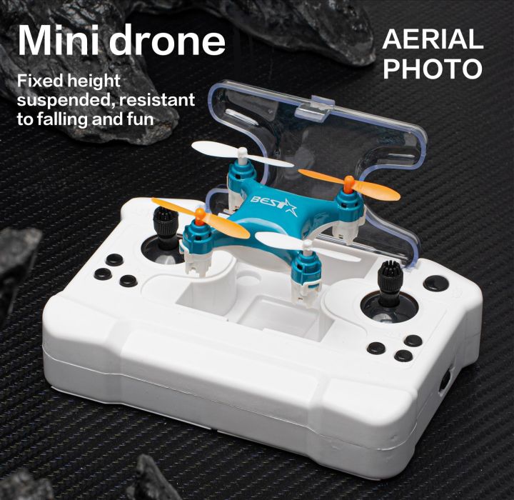Mini Drone for Kids with Remote Control | USB Rechargeable Flying Toy | Altitude Hold | Anti-Fall Quadcopter