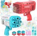 36 Holes Automatic Bubble Gun for Kids | Bubble Machine with 36 & 8 Hole Options | Bazooka Style Bubble Maker Toy | Bulbulay Machine for Kids,. 