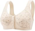 Front open button bra for women non paded. 