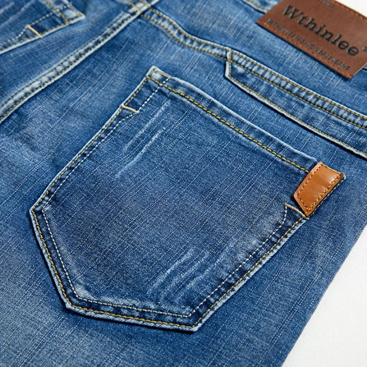 6%20Model%20Classic%20Style%20Men's%20Slim%20Denim%20shorts%20Summer%20New%20Business%20Fashion%20Thin%20Stretch%20Short%20Casual%20Pants%20Male%20-%20Image%204