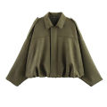 Women High waisted Casual Shorts And Fashion Loose Long Sleeve Jackets Coats Female Two Piece Sets Women Outfit.