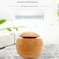USB Ultrasonic Cool Mist Sprayer Essential Oil Fragrance Mini Home Wood Grain Air Humidifier Electric Air Aroma Diffuser Purifie. 
