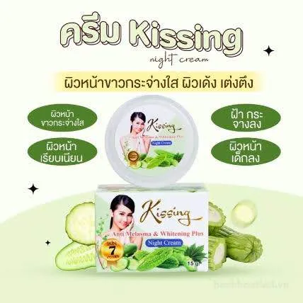 Kissing%20Anti%20Melasma%20&%20Whitening%20Plus%20Night%20Cream-15gm%20(%20Thailand)%20-%20Image%202