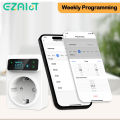 Tuya Smart Home WiFi Digital Thermostat Heating Cooling Thermostat Remote Control Socket Temperature 16A Plug Alexa  Home. 
