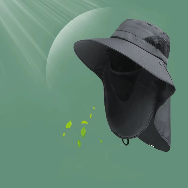 Summer%20Sun%20Hats%20UV%20Protection%20Outdoor%20Hunting%20Fishing%20Cap%20For%20Men%20Women%20Hiking%20Camping%20Visor%20Bucket%20Hat%20Neck%20Flap%20Fisherman%20Hat%20-%20Image%203