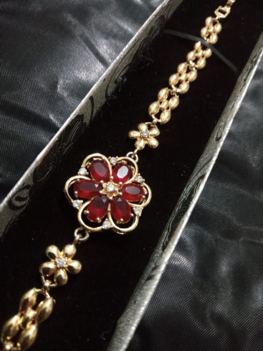 Korean beautiful bracelet gold look for girls