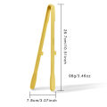 Silicone Food Toast Tongs Trivet Tongs for Kitchen Tongs Non-slip Cooking Clip Clamp BBQ Salad Tools Grill Kitchen Accessories. 