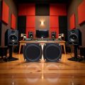 DIY Universal Woofer Radiator 2/3/4inch Black Bass Passive Speaker Low Frequency Loudspeaker. 