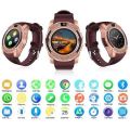 V8 Smartwatch Bluetooth Touch Screen Wrist Watch With Camera/Sim Card Slot, Waterproof Smart Watch. 