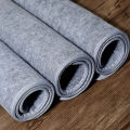 Thick Chinese Calligraphy Drawing Felt Mat , Sumi Xuan Paper Painting Desk Pad for Writing Japanese Traditional Drawing ,Gray.