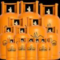 EMPTY LPG CYLINDER LUBGAS 12KG. 