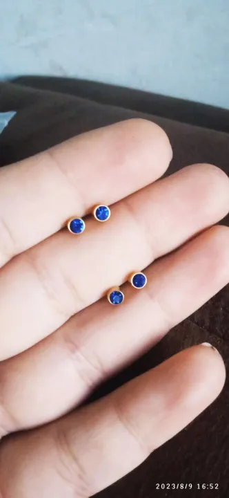 Gold%20Plated%20Earrings%20Karabu%20Joduwak%204%20mm%20size%20For%20Men%20And%20Women%20-%20Image%206