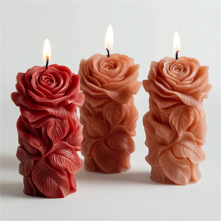 3D%20Rose%20Pillar%20Candle%20Silicone%20Mold%20DIY%20Geometric%20Flower%20Column%20Scented%20Candle%20Plaster%20Ornament%20Mold%20Handmade%20%20Wedding%20Decor%20-%20Image%205