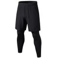 Men Sports Suit male Quick drying Sportswear Compression Shorts Fitness Training kit Thermal Pants leggings Fotball Quick Dry.