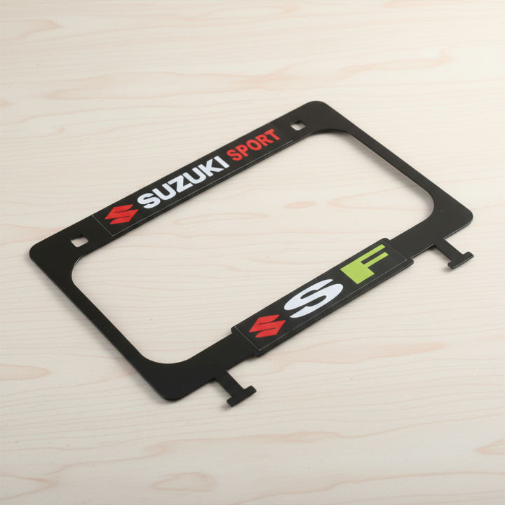 Number Plate or Licence Plate Frame Holder top cover for SUZUKI(SF
