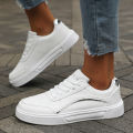 2025 Fashion Women's Black Sneakers Stylish Low Top Design Comfortable Lace Up Fit Versatile Casual Shoe Trendy Fashion Footwear. 