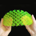 Creative 3D Decompression Vent Radish Elastic Mesh Worm Healing Decompression Children's Elastic Telescopic Novelty Toy. 