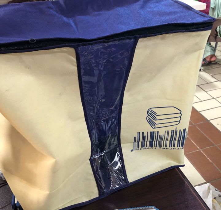 Jumbo size Storage Oraganizer Bag for Multipurpose Use Ultra High Quality 100 GSM