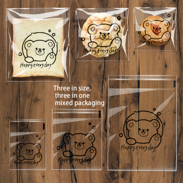 100pcs%203%20In%201%20Cute%20Cartoon%20Self-Sealing%20Baking%20Bags%20-%20Transparent%20&%20Versatile%20for%20Bread,%20Biscuits,%20and%20Pastries%20-%20Image%203